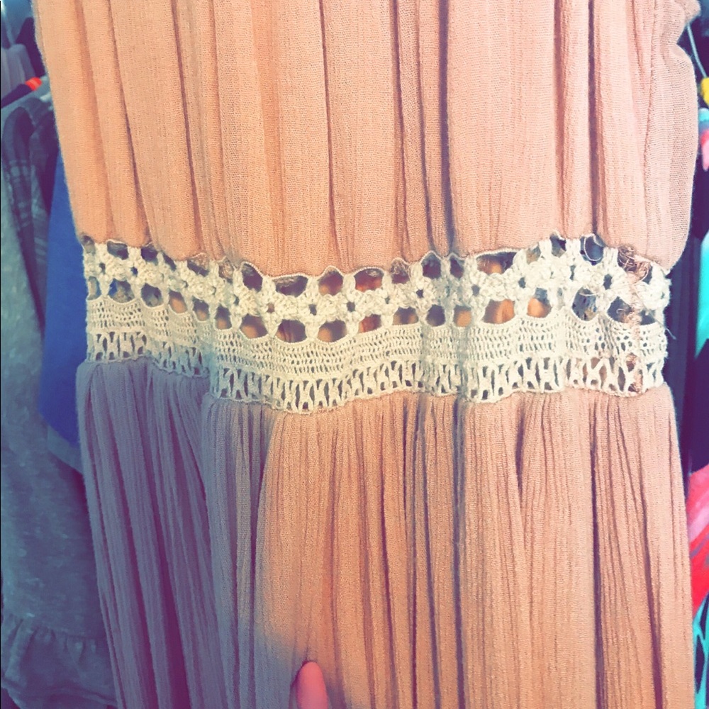 Yellow Bird Boutique Light Pink Dress